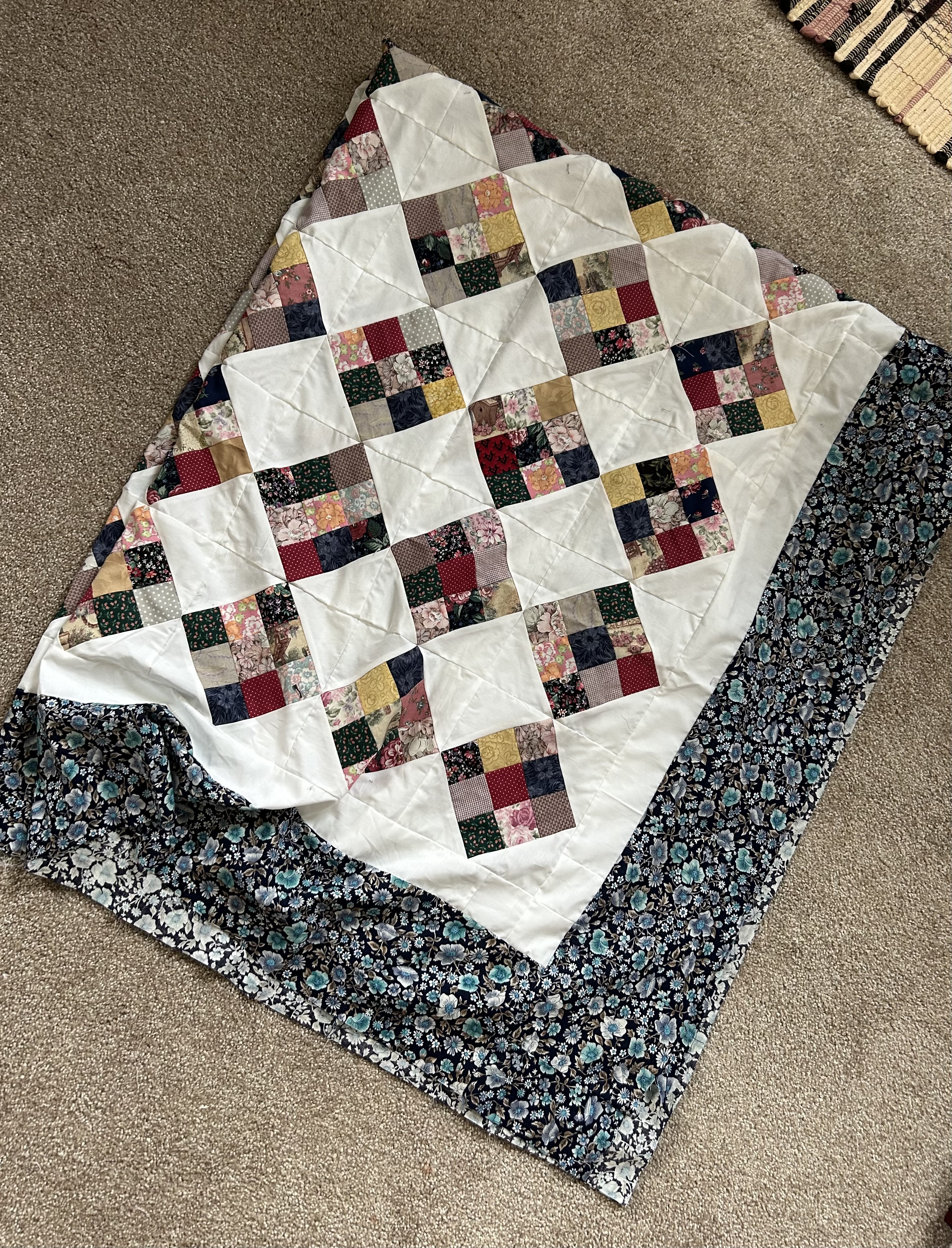 Quilt top 74x61